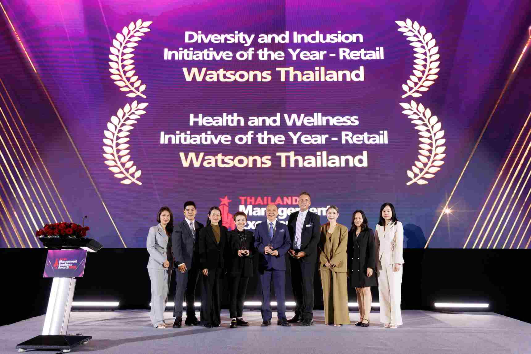 วัตสัน ประเทศไทย โดดเด่นบนเวทีเอเชีย คว้า 2 รางวัล